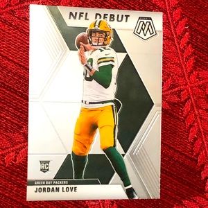 2020 NFL Panini Mosaic “Debut” Jordan Love RC